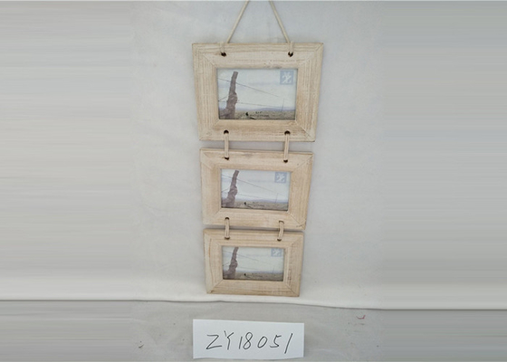 Customized Triple Frame 4x6 Album Picture Frames