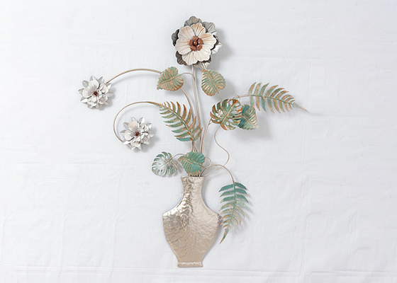 Float Shape Frameless Hanging Metal Wall Decor