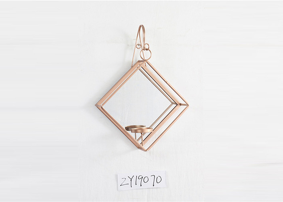 Hanging Square Frame Sconce Candle Holder