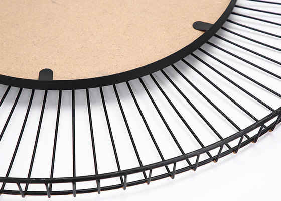 Handmade Decorative Gold Circular Metal Wall Art Mirror